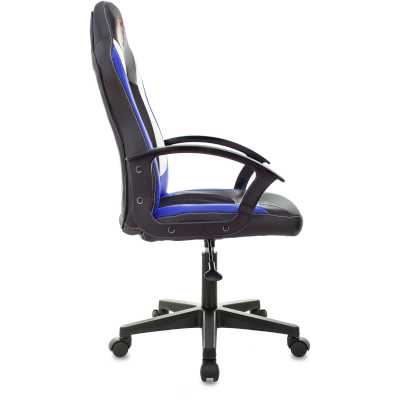 игровое кресло Бюрократ ZOMBIE 11LT Black-Blue
