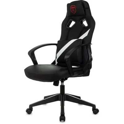 игровое кресло Бюрократ ZOMBIE 300 Black-White