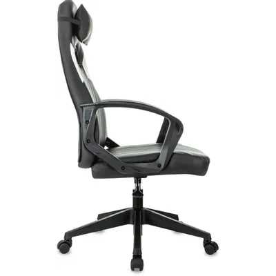 игровое кресло Бюрократ ZOMBIE 50 Black/White