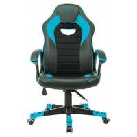 игровое кресло Бюрократ ZOMBIE GAME 16 LBLUE