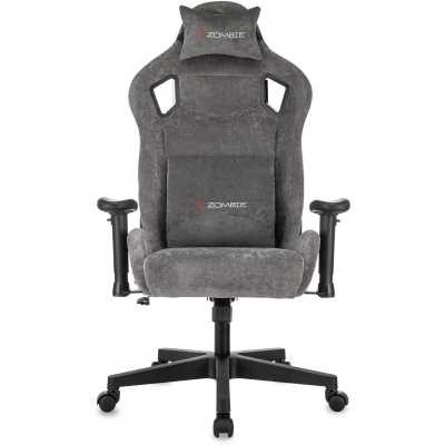 игровое кресло Бюрократ ZOMBIE Ghost Fabric Grey