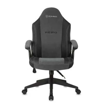 игровое кресло Бюрократ ZOMBIE Hero Grey