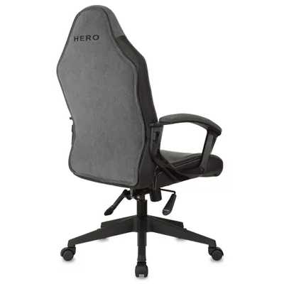 игровое кресло Бюрократ ZOMBIE Hero Grey
