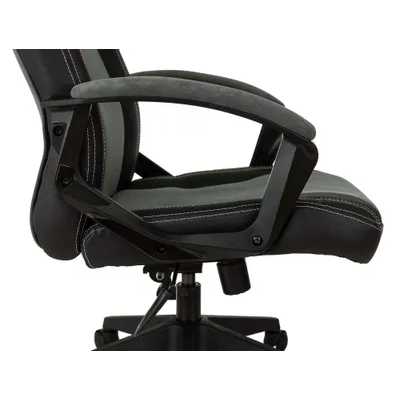 игровое кресло Бюрократ ZOMBIE Hero Grey