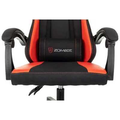 игровое кресло Бюрократ ZOMBIE Rudger Black/Red