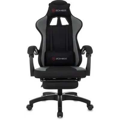 игровое кресло Бюрократ ZOMBIE Weaver Black/Grey