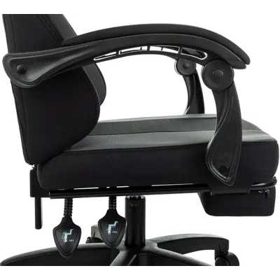 игровое кресло Бюрократ ZOMBIE Weaver Black/Grey