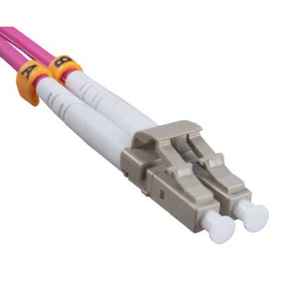 патч-корд оптический Cabeus FOP-50-OM4-LC-LC-3m