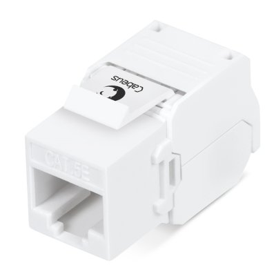 вставка Cabeus KJ-RJ45-CAT.5E-180-TOOLLESS