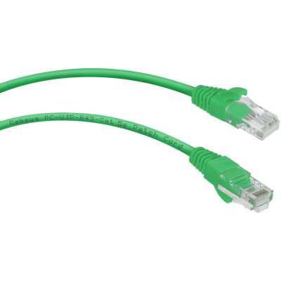патч-корд Cabeus PC-UTP-RJ45-Cat.5e-0.5m-GN