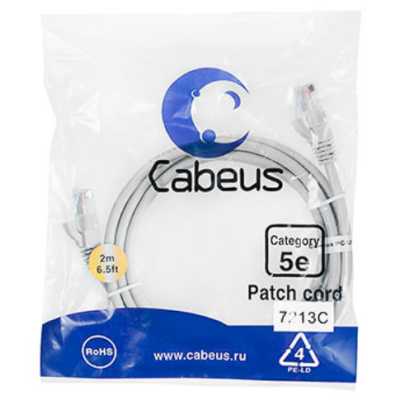 Cabeus PC-UTP-RJ45-CAT.5E-2M