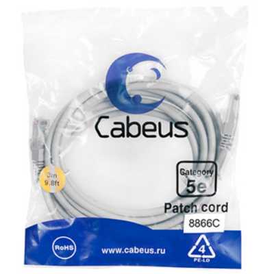 Cabeus PC-UTP-RJ45-CAT.5E-3M-LSZH