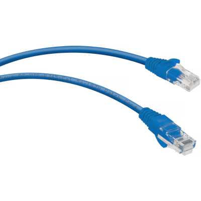 патч-корд Cabeus PC-UTP-RJ45-Cat.5e-5m-BL-LSZH