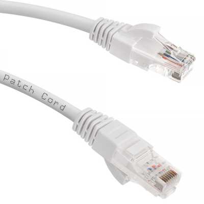 патч-корд Cabeus PC-UTP-RJ45-CAT.5E-5M-WH-LSZH