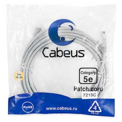 Cabeus PC-UTP-RJ45-CAT.5E-5M