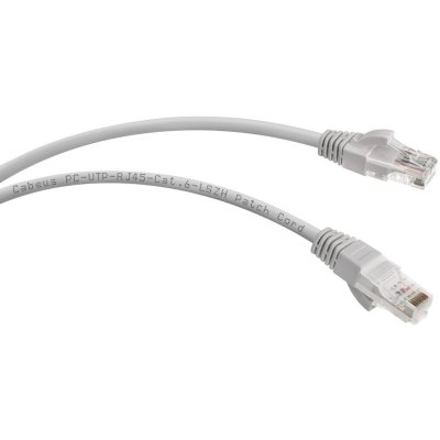 патч-корд Cabeus PC-UTP-RJ45-Cat.6-2m-LSZH