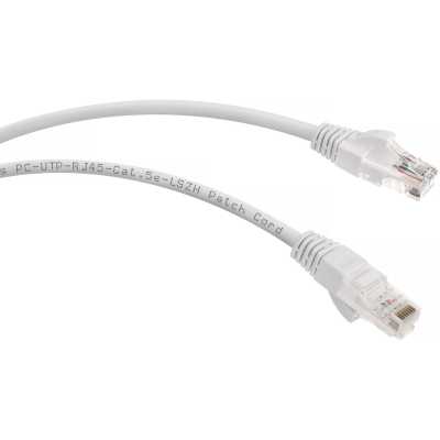 патч-корд Cabeus PC-UTP-RJ45-Cat.6-2m-WH-LSZH