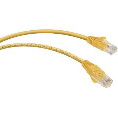 патч-корд Cabeus PC-UTP-RJ45-Cat.6-5m-YL