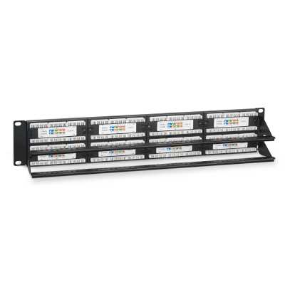 патч-панель Cabeus PL-48-CAT.5E-DUAL