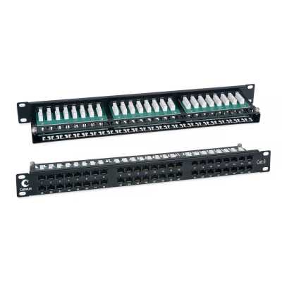 патч-панель Cabeus PLHD-48-CAT.6-DUAL