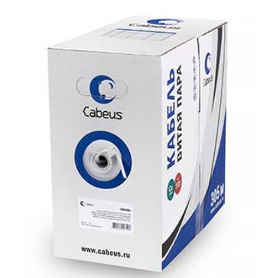 витая пара Cabeus UTP-4P-Cat.5e-SOLID-LSLTx-GY