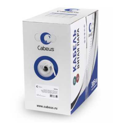 Cabeus UTP-4P-Cat.6-SOLID-LSZH-GY