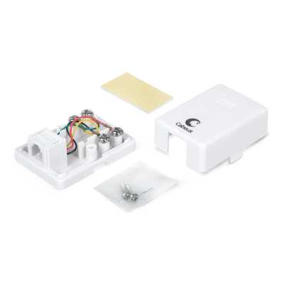 розетка телефонная Cabeus WS-6P4C-TEL-1