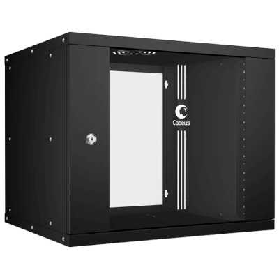 телекоммуникационный шкаф Cabeus WSC-05D-9U55/45-BK