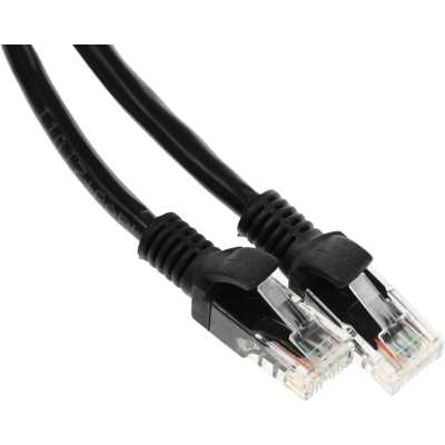 патч-корд Cablexpert PP6U-0.5M/BK