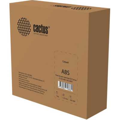 пластик для 3D принтера Cactus CS-3D-ABS-1KG-GREY