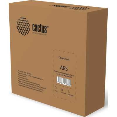 пластик для 3D принтера Cactus CS-3D-ABS-1KG-ORANGE