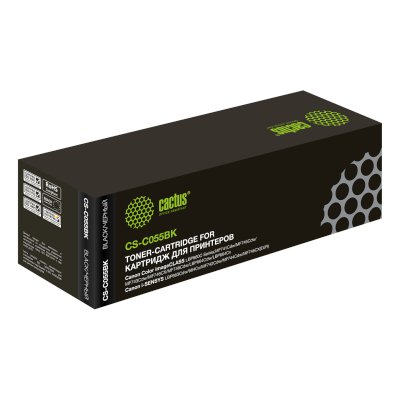 картридж Cactus CS-C055BK