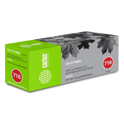 картридж Cactus CS-C716BK