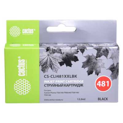 картридж Cactus CS-CLI481XXLBK