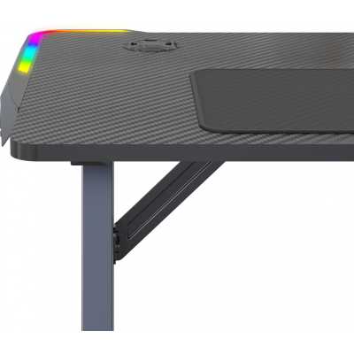 стол игровой Cactus CS-GTZ-BK-RGB