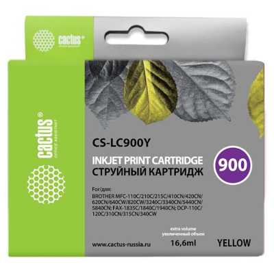 картридж Cactus CS-LC900Y