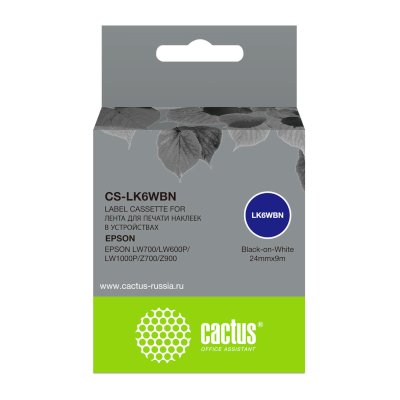 картридж Cactus CS-LK6WBN