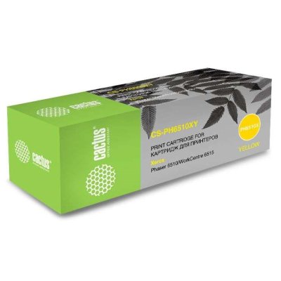 картридж Cactus CS-PH6510Y