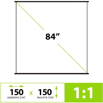 Cactus CS-PSRM-150X150-BK