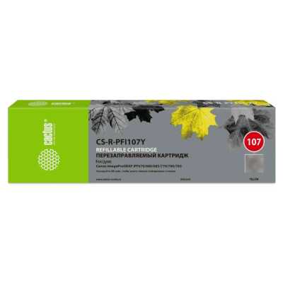 картридж Cactus CS-R-PFI107Y