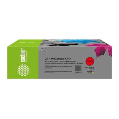 картридж Cactus CS-R-PFI320SET-CHIP
