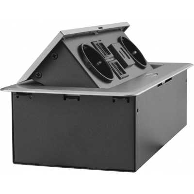 розетка для столешницы Cactus CS-SOCKET-EU2-USBA/C-NET