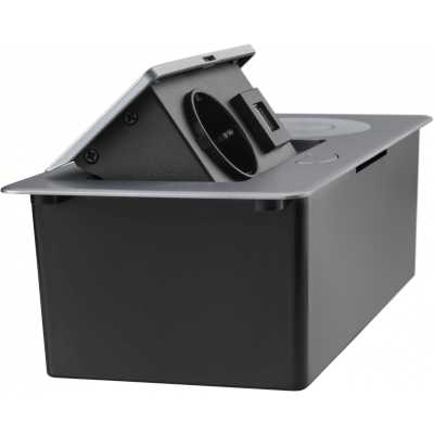 розетка для столешницы Cactus CS-SOCKET-USBA-WLESS