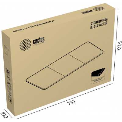 столешница Cactus CS-TD2-CARB