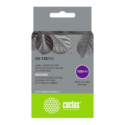 картридж Cactus CS-TZE111