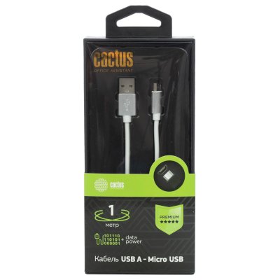 кабель Cactus CS-USB.A.USB.MICRO-1