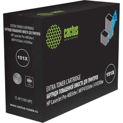 картридж Cactus CS-W1510X-MPS