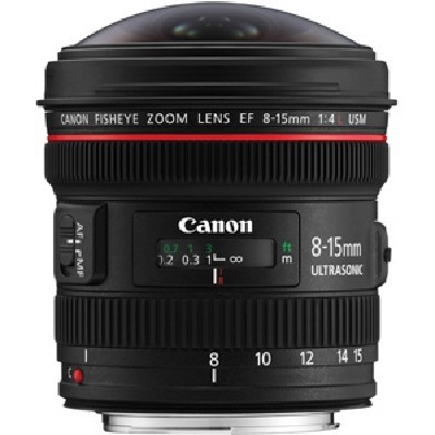 

Canon EF 8-15 F4.0 L USM Fisheye