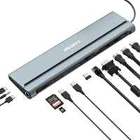 мультипортовый хаб Canyon 14-в-1 USB-C DS-90 CNS-HDS90