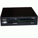 картридер Card readers Internal 3.5'' 63-in-1 HighPaq Black